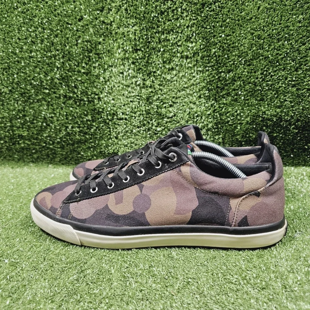 PS Paul Smith Camo Canvas Low Top Casual Sneakers Mens Size US 11